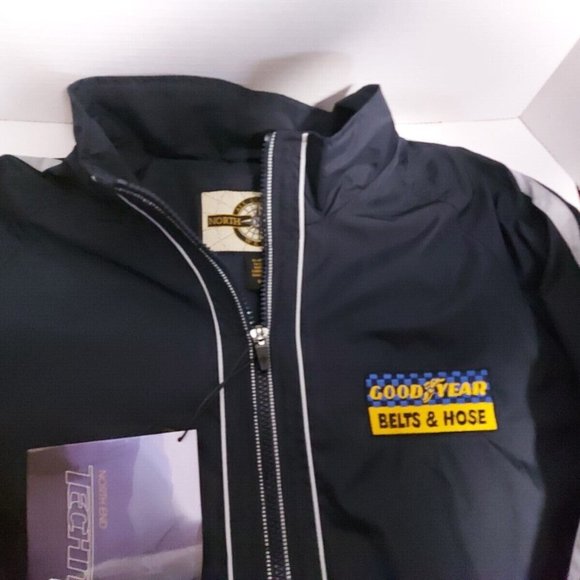 North End Good Year Belts and Hose Windbreaker Size Medium Brand New - Picture 2 of 3